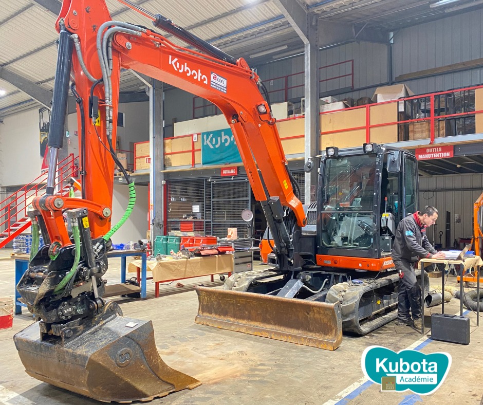 kubota academie axxel manutention